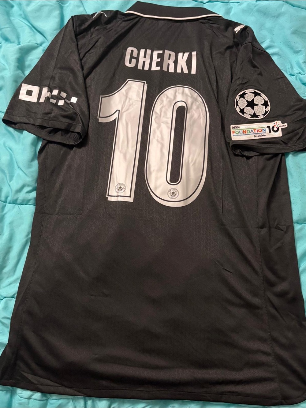 Cherki Manchester City Jersey